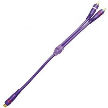 Kipus COR041202 - Cable RCA, 1 hembra y 2 machos