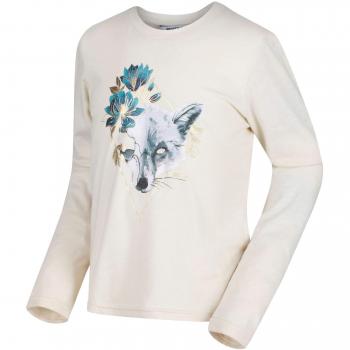 Regatta ' Wendell' Cotton Graphic Print Long Sleeve T-Shirt Polos/Camisetas, Infantil, LightVanilla, XX-Large
