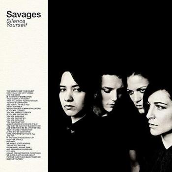 Savages Silence Yourself Clear Vinyl Sealed 2013 UK vinyl LP OLE10361
