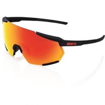 100% Gafas de Sol Racetrap 3.0 Naranja Adulto, características: diseño aerodinámico, lentes HiPER rojo multilayer mirror, montura de Soft Tact Black, protección UV400, ajuste ergon