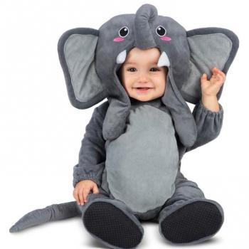 Disfraz de Elefante Trompa con orejas móviles para Bebé y Niños