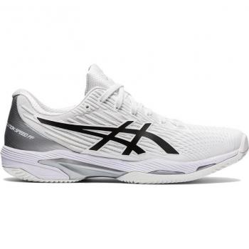 ASICS Solution Speed FF 2 Clay Zapatillas de Tenis/Pádel para Hombre - Blanco y Negro