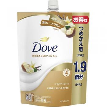 Dove Moisturizing Body Wash Refill - Shea Butter & Vanilla 640g