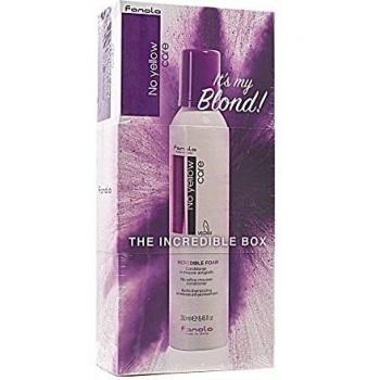 Acondicionador en Mousse Anti-amarillo Fanola No Yellow 250ml - Box Unisex