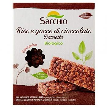 Sarchio Snack Arroz y Chocolate Gotas 80g