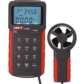 UT360 Series Anemometers MAX, MIN, Real-time 2044 sets data storage Wind count measurement 0.001~9999