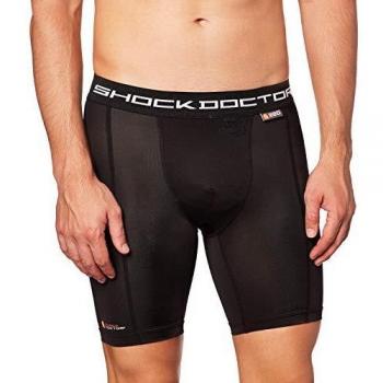 Compression Short with Cup Pocket Black XL