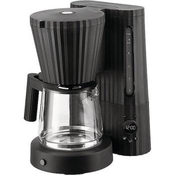 Cafetera de Goteo Alessi Plissé 1,5L Negra