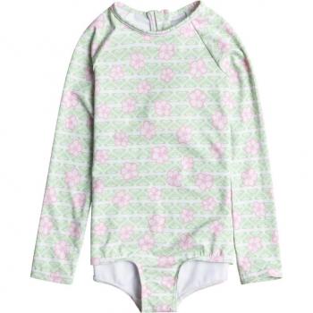 Camiseta de surf para niños Roxy Hibiline Rashguard de manga larga