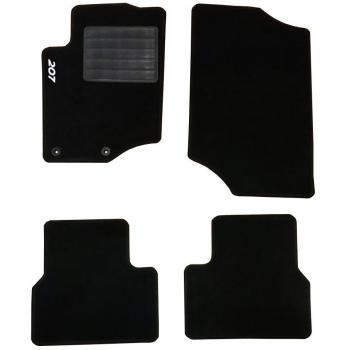 Lupex Shop - Alfombrillas TPMIS2FIX_207 para Coche con 2 Pinzas de sujeción