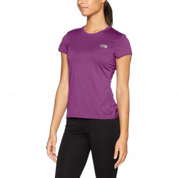 North Face W Reaxion AMP Crew Eu, Camiseta manga corta mujer,