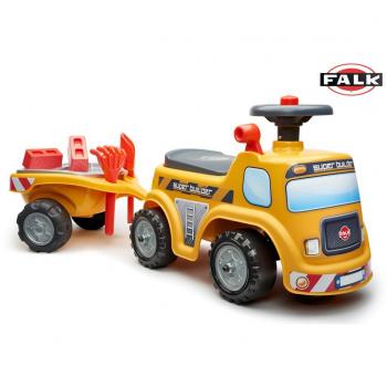 Correpasillos Super Builder con Remolque y Accesorios para Niños a Partir de 1 Año