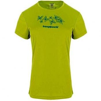 Trangoworld Taya Camiseta, Mujer, Verde Acido, XS
