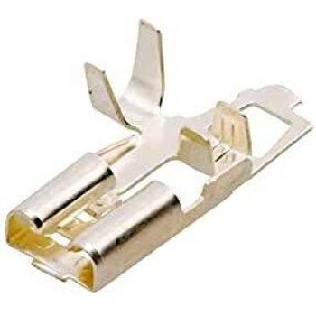Conector de cables HELLA 8KW 744 821-003 - con arretención - plata - para secciones de cable de 1.5mm² a 2.5mm² - terminal plano 6,3 x