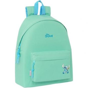 Mochila Escolar Lilo & Stitch Aloha Turquesa 33x42x15CM Safta