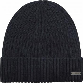 Calvin Klein Basic Rib Beanie Gorro de Punto, Azul