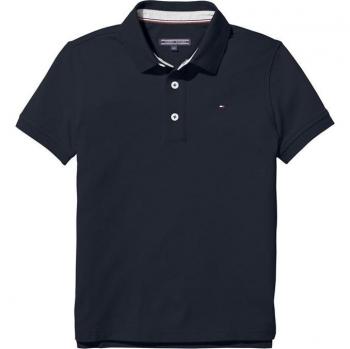 Polo básico de niño Tommy Hilfiger en azul (KB0KB03975)