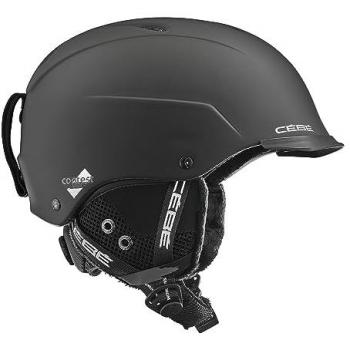 Cébé Contest Visor Casco de esquí para adultos unisex, color negro mate, talla 54-56 cm