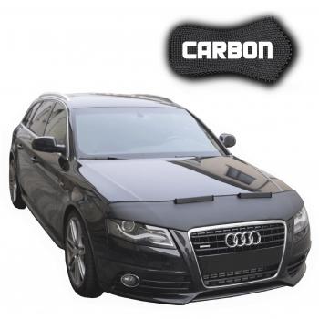 Black Bull Protector de Capo para Audi A4 B8 A5 8T CARBON Protectores Capot Coche máscara Tuning
