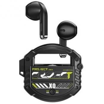 Auriculares Inalámbricos TWS G12 Magic Game XO con Bluetooth 5.3 - Hasta 4 Horas de Música - Batería Auricular 30mAh - Batería Caja de Carga 300mAh - Color Negro