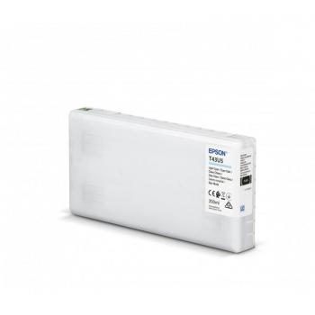 Cartucho de tinta cian claro Epson T43U original para impresoras SURELAB SL-D800
