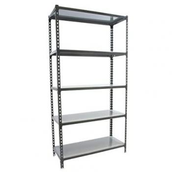 Estantería SIMONCLICK PLUS 5/300 ANTRACITA/GALVA, 2000x1000x300 mm, 5 Estantes, 180 kg de Punto Flexión, Estantería Industrial