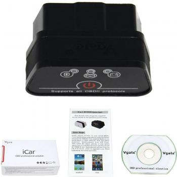 Vgate iCar 2 WIFI Version ELM327 OBD2 Code Reader iCar2 For Android/ IOS/PC