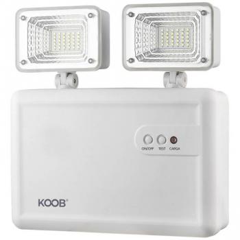 Luz de emergencia LED ROMLUX Estanca IP65 Industrial Blanco Frío