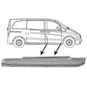Van Wezel 3080102 taburete Retrovisor derecho