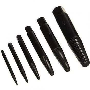 Juego de Extractores de Tornillos 1/4 a 1 - 6 Piezas KOBAKO