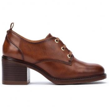 Zapatos de salón de mujer de piel con cordones