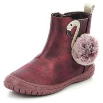 Mod8 Fiany Girls' Burgundy Ankle Boots