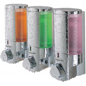 Aviva Triple Bathroom & Shower Dispenser Chrome