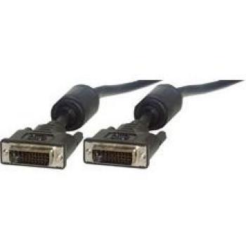 MCL -I Male/Male Dual Link 2m Cable DVI DVI-I Negro - Cables DVI