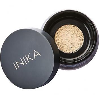 INIKA Loose Mineral Foundation SPF 25 - Nurture, Organic Loose Mineral Powder, Shade Nurture, 8 g