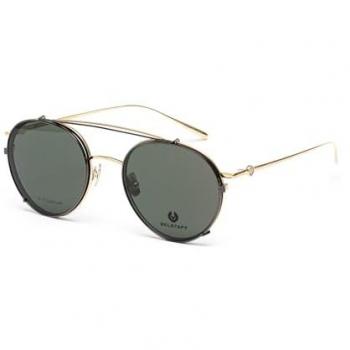 Belstaff Jagged Clip-On Sunglasses Frame Ø 53 mm Gold