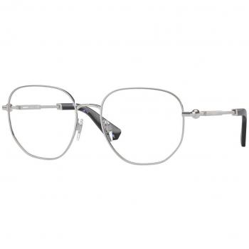 Burberry BE1385 1005 Women’s Eyeglasses Silver Size 55 - Blue Light Block Available