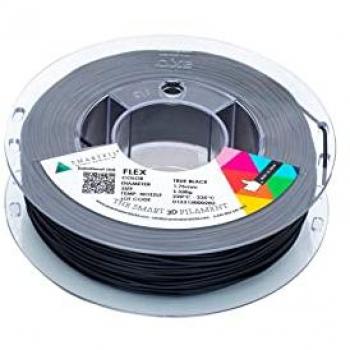 Filamento FLEXIBLE Smartfil 1,75mm 330gr Shore 93A True Black