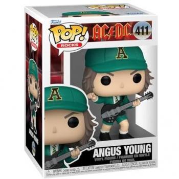 Funko Pop! Rocks Vinyl Figure - AC/DC Angus Young in Green Outfit (9 cm)