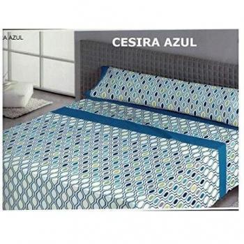 Karamelo Juego DE SABANAS 3 Piezas 50% Algodon,50% Poliester Azul