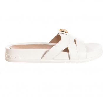 Liu Jo Clara 509 - Sandalia estilo Slipper para mujer, con diseño elegante, suela de goma antideslizante, plantilla acolchada para mayor comodidad y detalles en metal