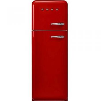 Frigorífico 2 Puertas Smeg FAB30LRD5 | Rojo | 172 x 60.1 cm | Diseño Retro Años 50 | Bisagra Izquierda | Clase Energética D