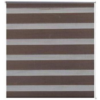 vidaXL Persiana Cebra 80 x 150 cm café