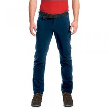 Maier Sports Men's Torid Slim Zip-Off Hiking Pants - Night Sky Blue, Long Size