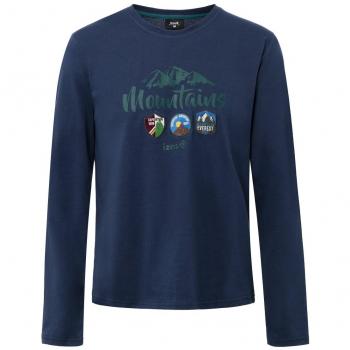 Izas Devi Camiseta, Hombre, Azul Noche / Agua Marina, XL