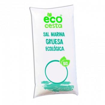 Condimento ecocesta sal marina gruesa bio bolsa 1 kg