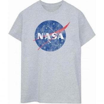 Camiseta Clásica de Novio con Logotipo Insignia de la NASA para Mujer XXL