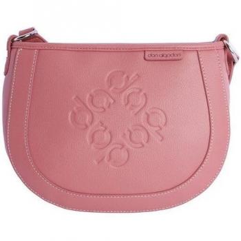 Bolso bandolera mujer Erika - rosa con diseño exclusivo y múltiples compartimentos