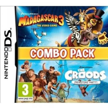 Madagascar 3 & The Croods: Fiesta Prehistórica - Combo Pack