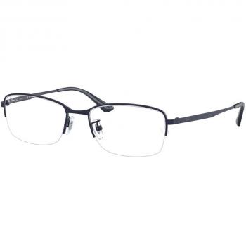 Ray-Ban Gafas Graduadas RX 8774D 1239 Ajuste Asiático para Hombre Azules con Lentes Recetadas 55